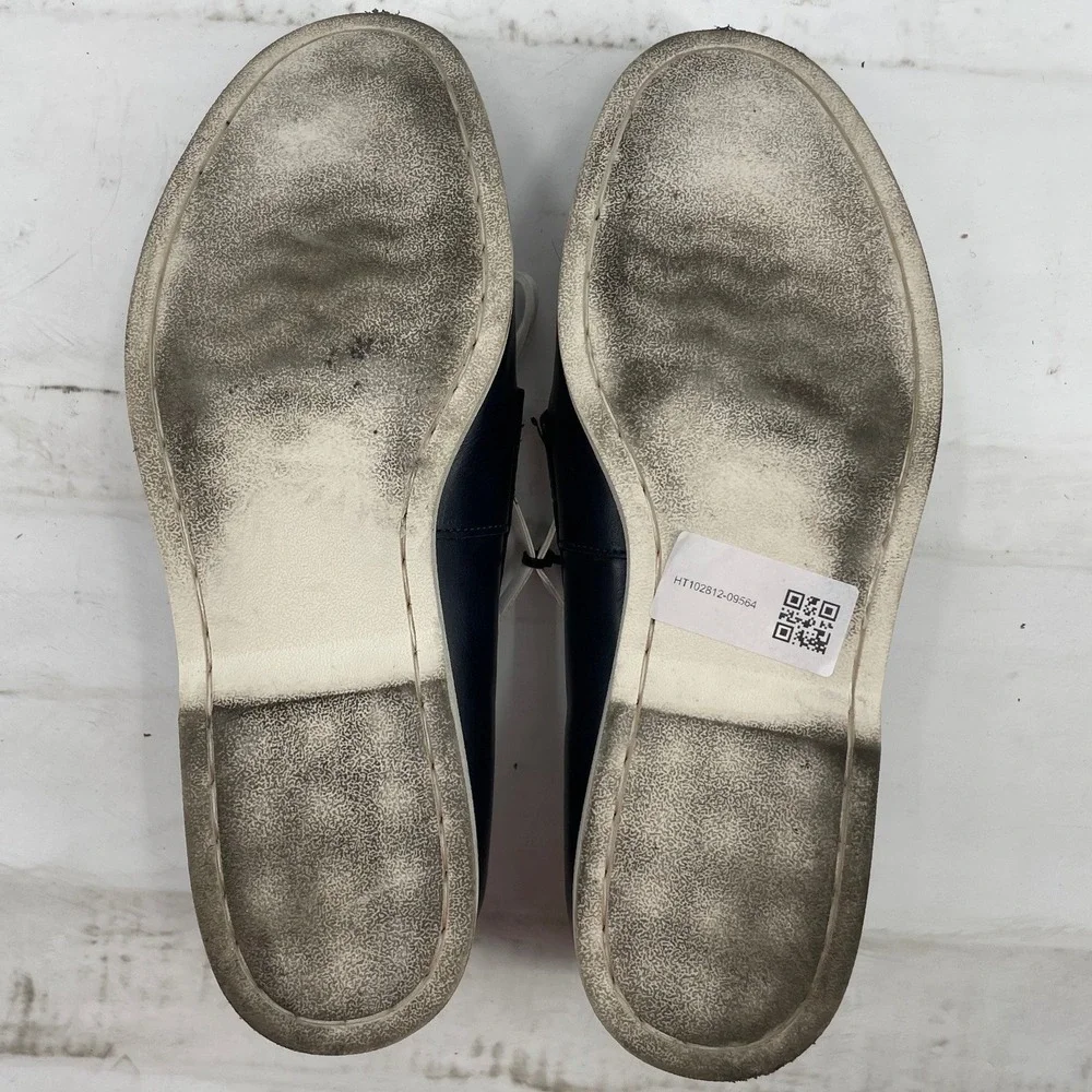 Club Room Boat Shoes Navy Blue Men's Size 10.5 Good